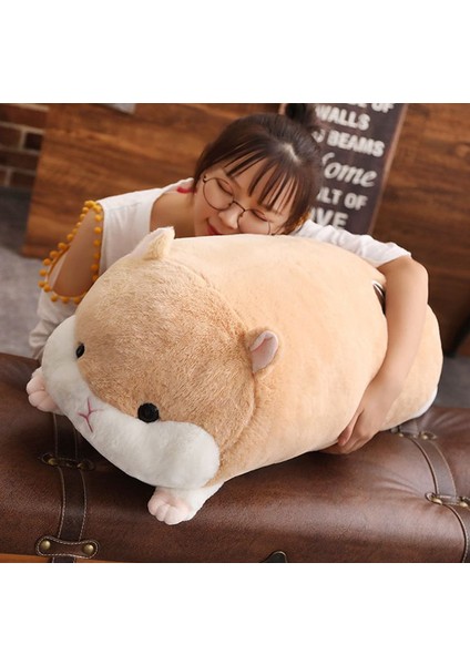 50 Cm Sevimli Hamster Fare Peluş Oyuncak - Turuncu (Yurt Dışından) fırsatları