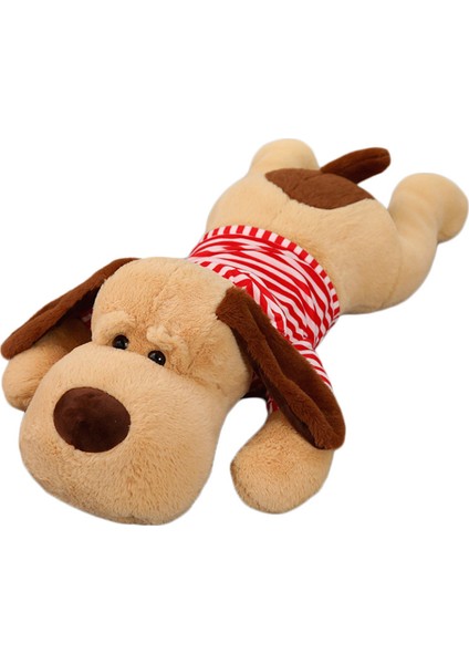 1 Adet 70 Cm Dev Boyut Yumuşak Köpek Peluş Oyuncak - Kırmızı (Yurt Dışından)
