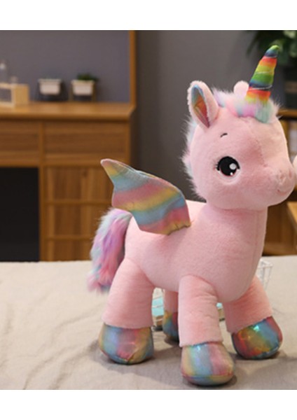 40 cm Unicorn Peluş Oyuncak - Pembe (Yurt Dışından)