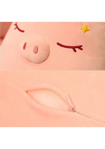 1 Adet 45 Cm Domuz Peluş Oyuncak - Pembe (Yurt Dışından)