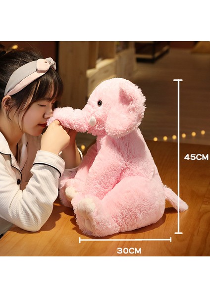 45 Cm Fil Peluş Oyuncak - Pembe (Yurt Dışından) modelleri