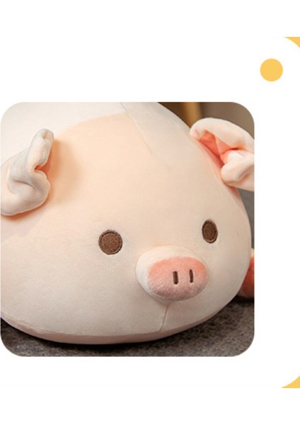 1 Adet 40 Cm Domuz Peluş Oyuncak - Pembe (Yurt Dışından)