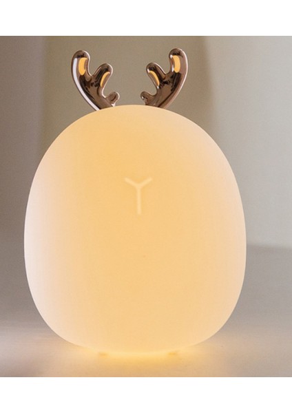Geyik Tavşan Led Gece Işık Silikon Hayvan Karikatür Kısılabilir Lamba Usb Şarj Edilebilir Çocuklar Çocuklar Için Bebek Hediye Başucu Yatak Odası | Led Gece Işıkları (Geyik) (Yurt Dışından) fırsatları