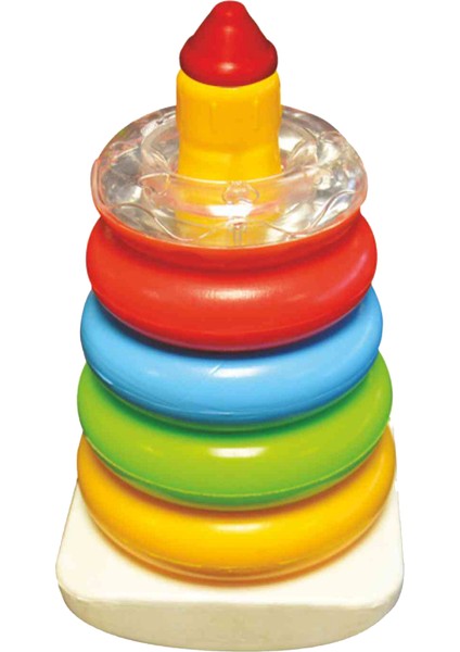 Aktivite Halkalar – Çocuk Halka Atma Oyuncak Seti Motor Becerisi ve Duyu Gelişimi 3+ Yaş