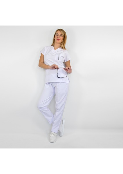 Beyaz Alpaka Alt Üst Takım modelleri