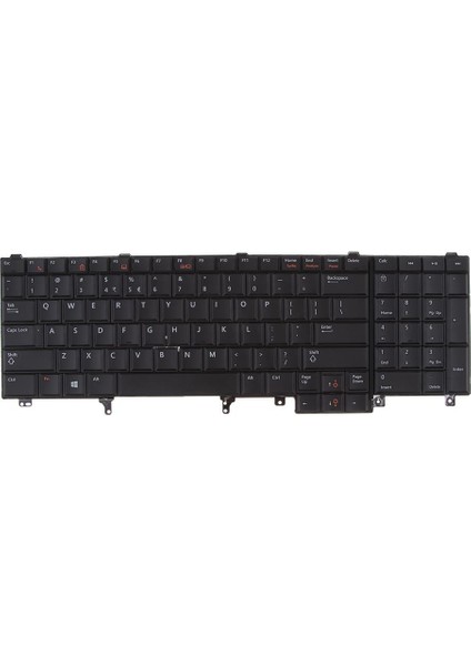 Dell Latitude E6520 Için Küçük Enter Tuşu Ile Dizüstü Klavye (Abd Ingilizce)(Yurt Dışından)