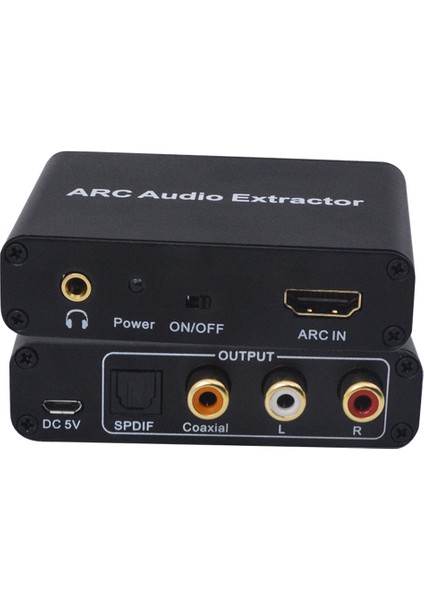 Ark Ses Adaptörü Ses Adaptörü Koaksiyel / Optik Toslink /3.5mm Çıkış fırsatları
