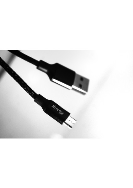 Örgülü 2.4A Micro USB Şarj & Data Kamblosu