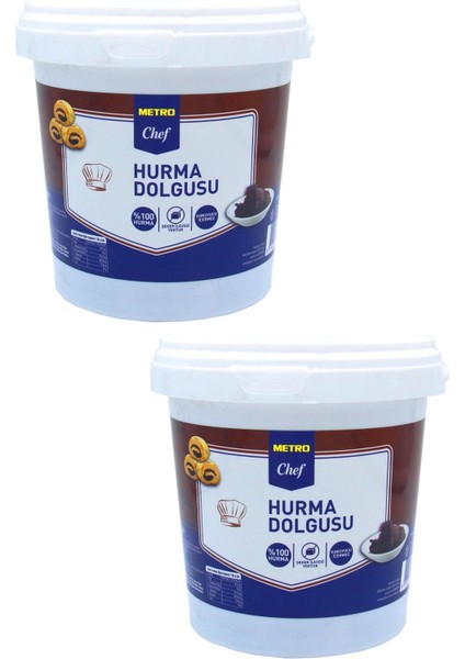 Metro Chef Hurma Dolgusu (Püresi) 2x1 kg