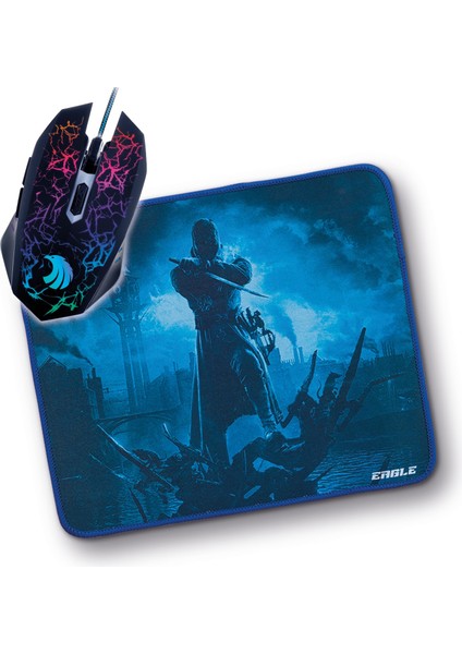 PGM02 Gaming Mouse + Mouse Pad