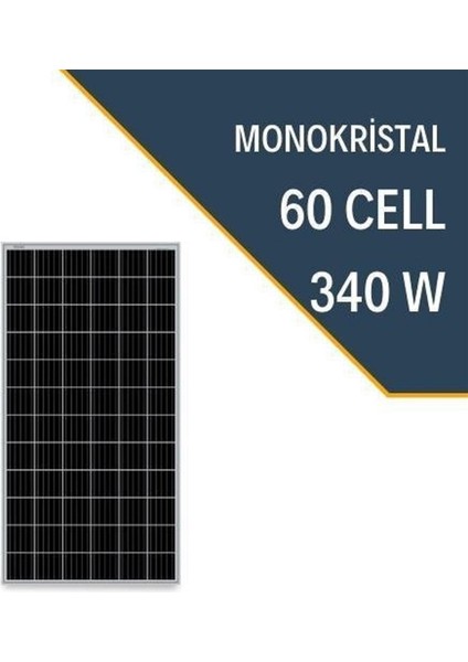 340 Watt Monokristal Perc Solar Güneş Paneli