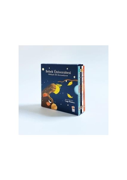 Bebek Üniversitesi 4 Kitap Set / Büyük-Küçük - Renkler - Iletişim - Şekiller