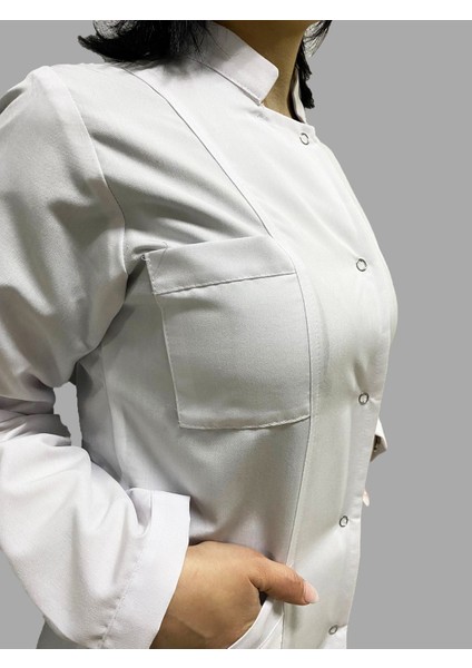 Beyaz Önlük - Doktor Önlüğü - Labaratuar Önlüğü - Öğretmen Önlüğü