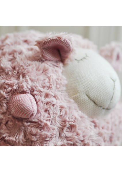 Sevimli Kuzu Peluş Yastık - Pembe (Yurt Dışından) fiyatları
