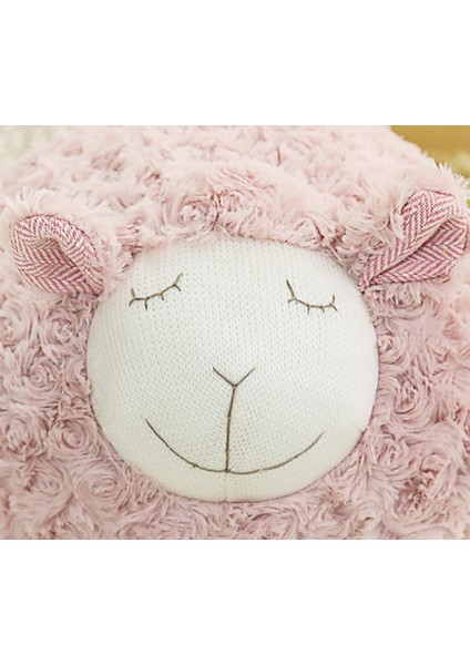 Sevimli Kuzu Peluş Yastık - Pembe (Yurt Dışından) modelleri