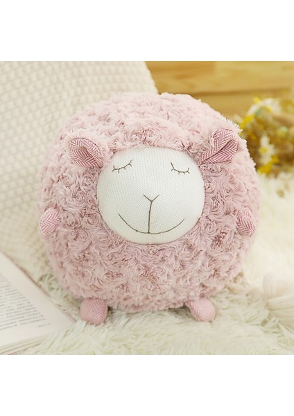 Sevimli Kuzu Peluş Yastık - Pembe (Yurt Dışından) fırsatları