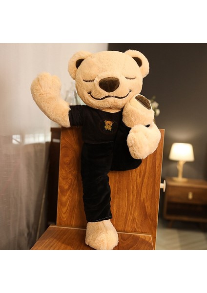 40 Cm Ayı Peluş Oyuncak - Siyah (Yurt Dışından)