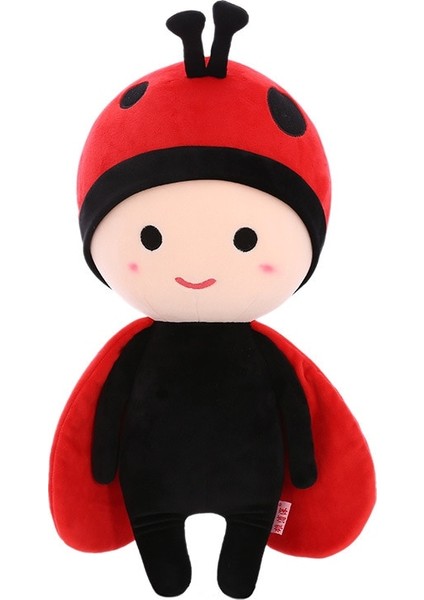 1 Adet 50 Cm Peluş Karikatür Oyuncak - Kırmızı (Yurt Dışından)