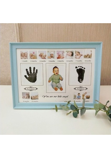 Bebek El Izi Ayak Izi Fotoğraf Çerçevesi Damga Mürekkep İle Yenidoğan Dekor Hediye Çocuklar Baskı El Inkpad Hediyelik Eşya | El Ve Ayak Izi Yapımcıları (Yurt Dışından) modelleri