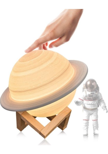 15 Cm 3D Ay Lambası 16 Renkler Led Saturn Gece Lambası Uzaktan Bebek Başucu Lambası Standı Çocuklar Noel Hediyesi İle | Led Gece Işıkları (Yurt Dışından) fiyatları