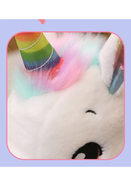 40 cm Unicorn Peluş Oyuncak - Beyaz (Yurt Dışından)