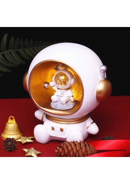 sanlindou Astronot Figürlü Led Gece Lambası -Beyaz (Yurt Dışından) fiyatları