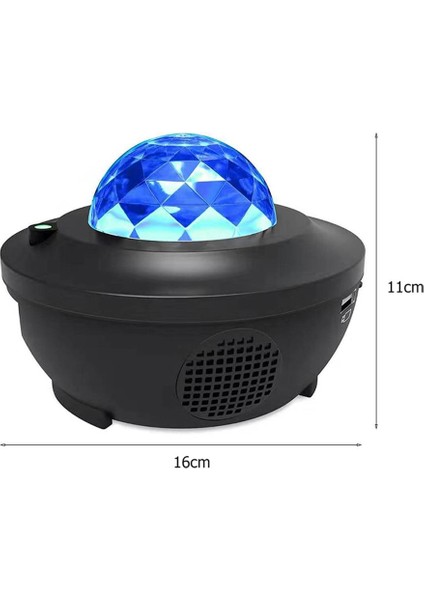 Led Gece Işık Projektör Yıldız Ay Gökyüzü Dönen Uyku Romantik Led Usb Projeksiyon Lambası Çocuklar Için Bebek Yatak Odası | Led Gece Işıkları (Yurt Dışından)