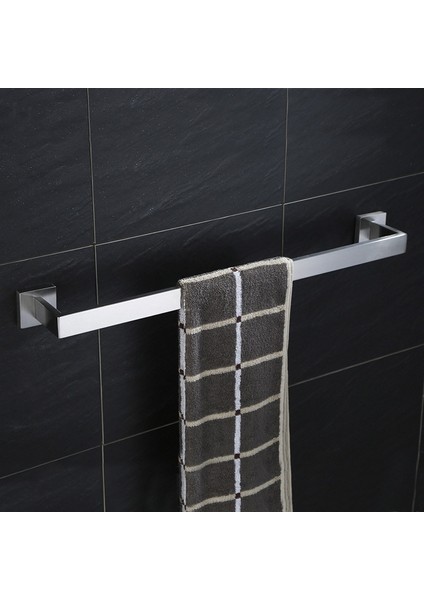 Banyo Aksesuarları Paslanmaz Çelik Fırçalanmış Havlu Askısı Tuvalet Kağıdı Tutucu Havlu Bar Kancası | Banyo Donanım Setleri (Yurt Dışından)