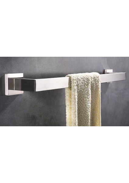 Banyo Aksesuarları Paslanmaz Çelik Fırçalanmış Havlu Askısı Tuvalet Kağıdı Tutucu Havlu Bar Kancası | Banyo Donanım Setleri (Yurt Dışından)