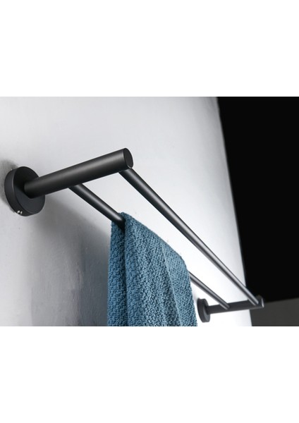 Modern Banyo Siyah Donanım Seti 304 Paslanmaz Çelik Havlu Askesi Kağıt Havlu Tutucu Havlu Bar Kanca Banyo Aksesuarları | Banyo Donanım Setleri (Yurt Dışından)