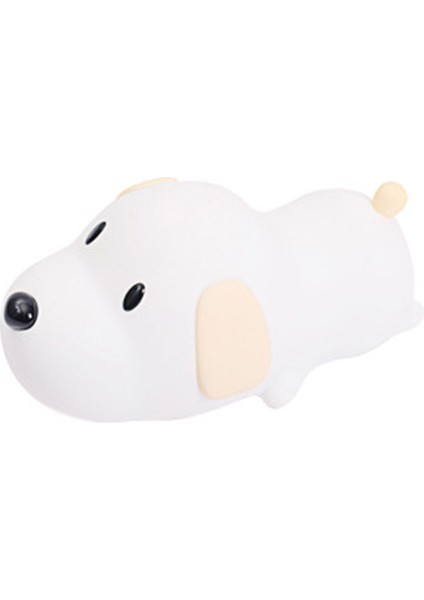 Karikatür Led Gece Işık Silikon Dokunmatik Dim Köpek Yavru Lambası Usb Şarj Edilebilir Bebek Uyku Lambası Zamanlayıcı İle Çocuk Hediye | Led Gece Işıkları (Yurt Dışından)