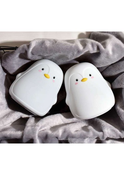 1 Adet Penguen Silikon Dokunmatik Sensör Gece Lambası Şarj Edilebilir 7 Renkler Usb Şarj Led Gece Lambası Çocuklar Için Bebek Noel Hediyesi | Led Gece Işıkları (Yurt Dışından) fırsatları