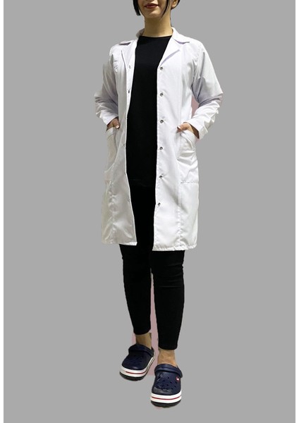 Beyaz Önlük - Doktor Önlüğü - Labaratuar Önlüğü - Öğretmen Önlüğü
