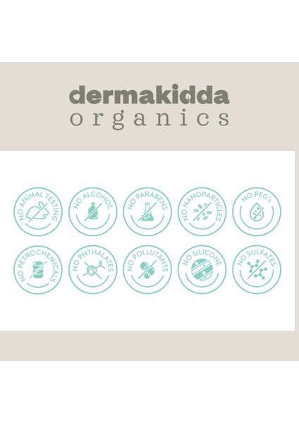 Dermakidda Organics Yenidoğan Bebek Şampuanı