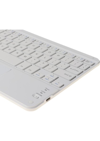Mac Için Bluetooth Kablosuz Klavye Touchpad / Pc / iPad Samsung Tablet 9 "9 Inç Beyaz(Yurt Dışından)
