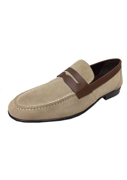 Tomford 31501 Süet Deri Loafer Erkek Ayakkabı