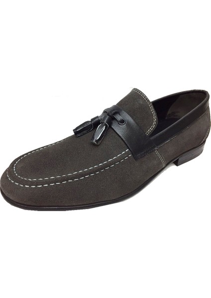 Tomford 31450 Süet Deri Loafer Erkek Ayakkabı