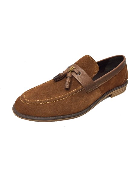 Tomford 31454 Süet Deri Loafer Erkek Ayakkabı