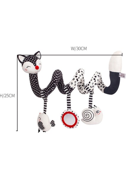 Çocuklar Için Çıngırak Bebek Oyuncakları 0 6 12 Ay Set Yenidoğan Bebek Siyah Beyaz Yumuşak Peluş Sevimli Hayvan Asılı Cep Telefonu Hediye | Bebek Çıngıraklar Ve Cep Telefonu(Yurt Dışından) fiyatları