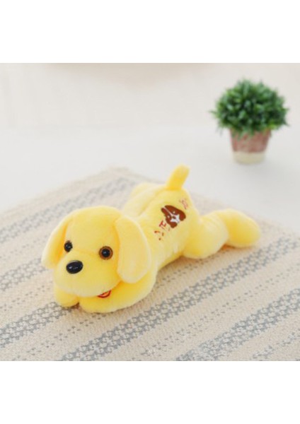 32 Cm Köpek Peluş Oyuncak - Sarı (Yurt Dışından)
