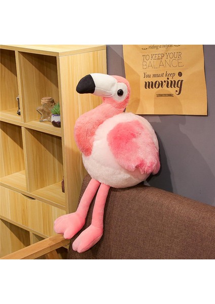 65 Cm Flamingo Peluş Oyuncak - Pembe (Yurt Dışından)