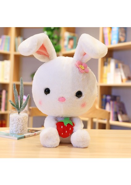Güzel Kıllı Tavşan Peluş Oyuncak - Pembe (Yurt Dışından)
