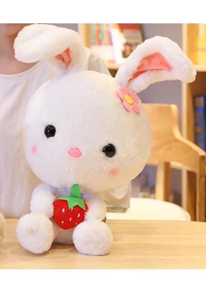 Güzel Kıllı Tavşan Peluş Oyuncak - Pembe (Yurt Dışından) fırsatları