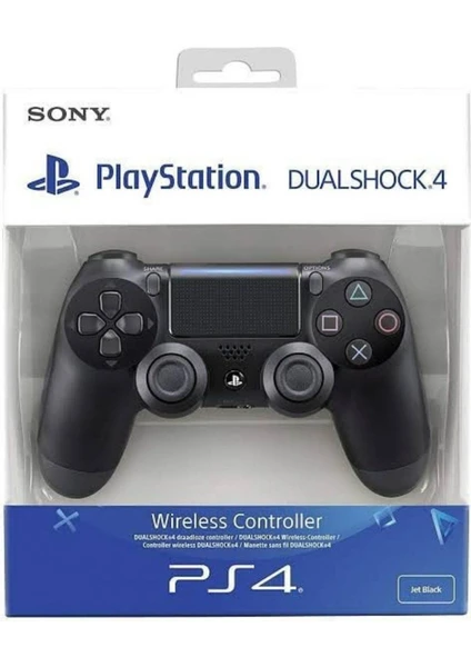 Ps4 Dualshock 4 V2 Gamepad Siyah Yeni Nesil Kol