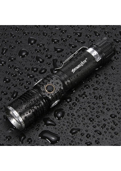 5 Modlu Renkli Işıklı Suya Dayanıklı El Feneri (Yurt Dışından)