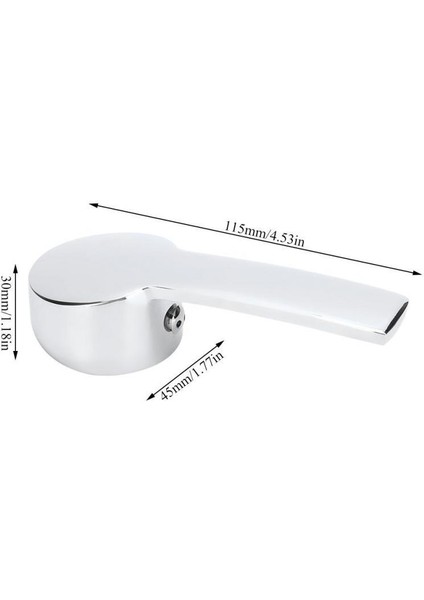 35MM Vana Çekirdek Banyo Cessories Için Çinko Alaşım Sıcak Soğuk Su Musluk Musluk Kolu(Yurt Dışından) fiyatları