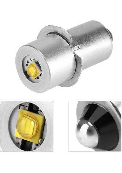 Adet P13.5S 3W LED El Feneri Yedek Ampul Torch Lambası Acil Çalışma Işığı (4~12V) (Yurt Dışından)