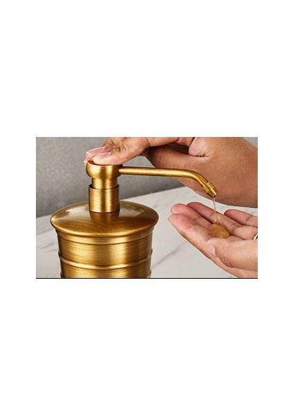 Banyo Aksesuarları Seti Tezgah Diş Fırçası Tutucu Ve Fincan, Sabunluk, Sabunluk, Depolama, Antika Bronz | Banyo Donanım Setleri (Yurt Dışından)