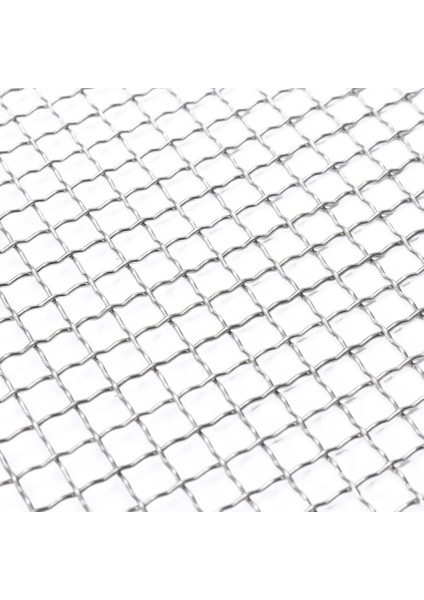30 Cm Paslanmaz Çelik Kare Dokuma Tel - Siyah (Yurt Dışından) indirimleri
