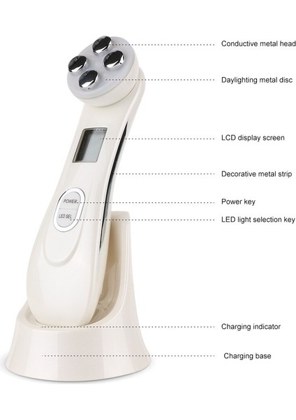 Led Foton Cilt Rf Ems Radyo Mezoterapi Elektroporasyon Radyo Frekansı Yüz Güzellik | Mikro Akdeniz Cihazı (Yurt Dışından) fiyatları